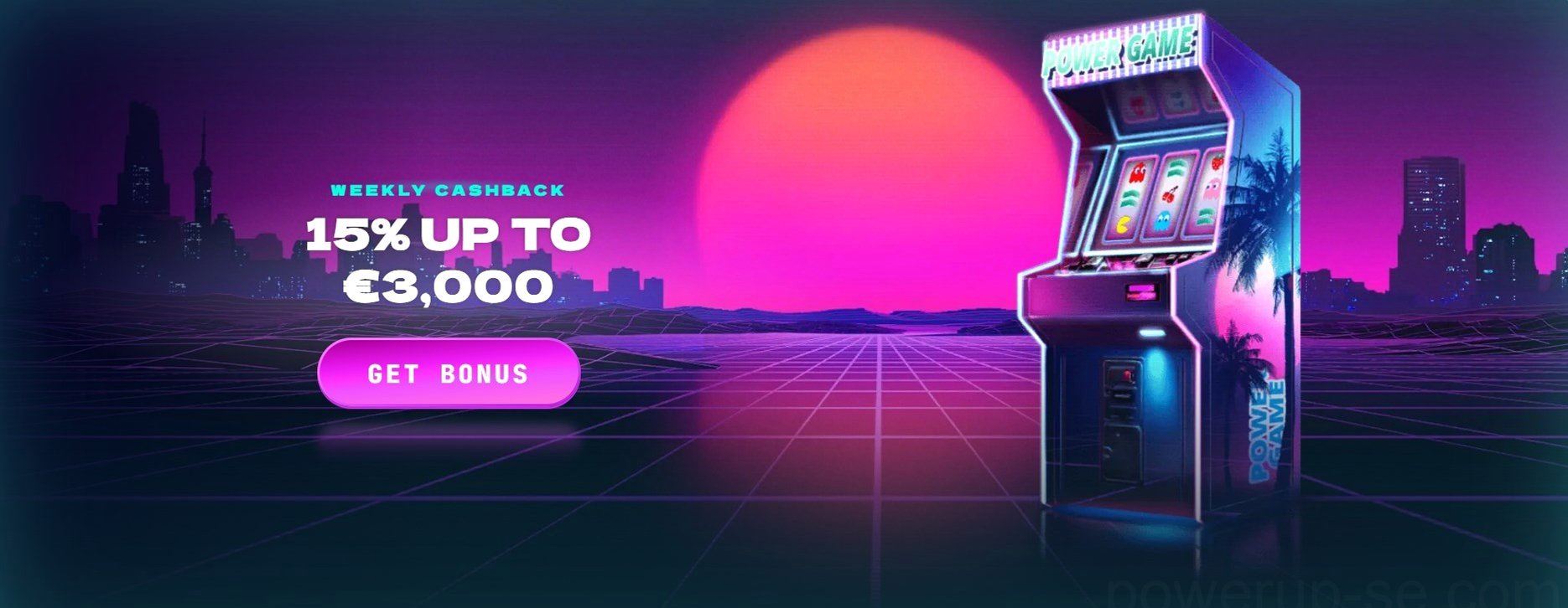PowerUp Casino Välkomstbonus